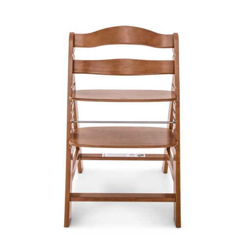 Jedálenská drevená stolička Hauck Alpha+ WALNUT