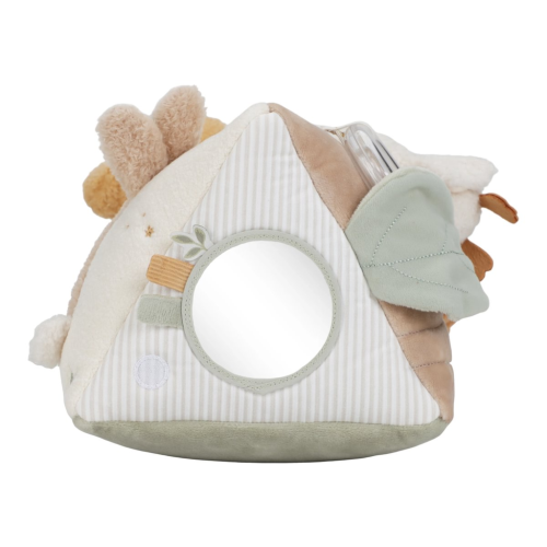 Vankúšik trojhranný s aktivitami Newborn Naturals Little Dutch