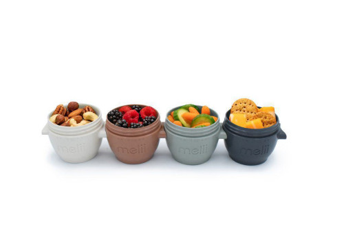 Tégliky na potraviny Snap&Go 118 ml - 4 ks Melii