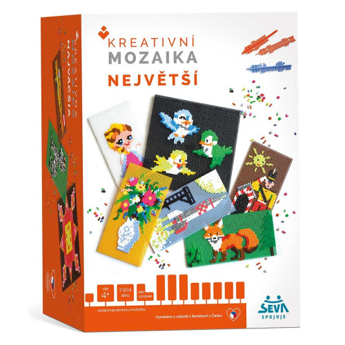 Mozaika SEVA Najväčšia 2904 dielikov