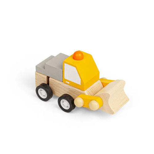 Naťahovacie stavebné autíčko Bigjigs Toys