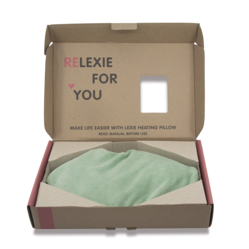 Nahrievací vankúšik Lexie Pale Green KipKep