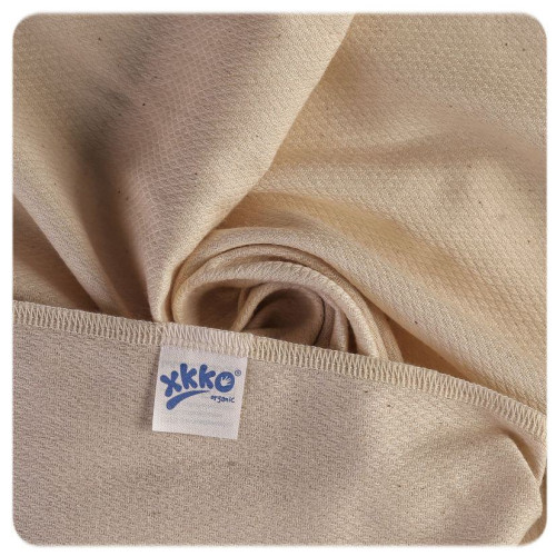 Plienky z biobavlny Organic 50 x 50 cm Bird Eye Natural 5 ks Xkko