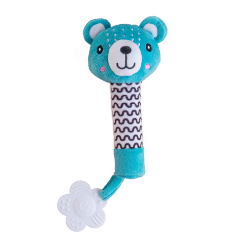 Pískatko / hryzátko plyš 25 cm 0 m+ Babyted