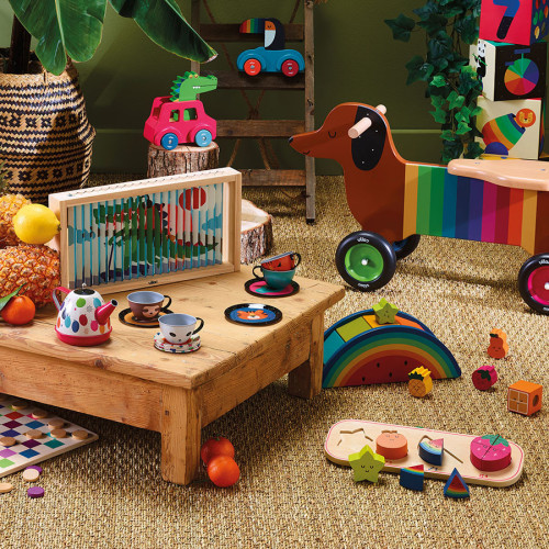 Drevená vkladačka Melón Andy Westface Vilac
