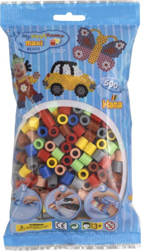 Mix korálky vo vrecku 500 ks MAXI Hama
