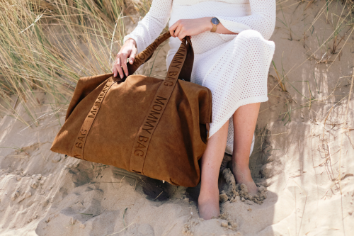 Prebaľovacia taška Mommy Bag Signature Prestige Hazelnut Childhome