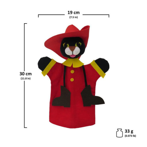 Maňuška Kocúr v čižmách 30 cm