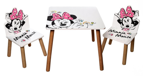Detský stôl so stoličkami Minnie Mouse Arditex