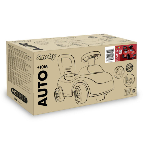 Odrážadlo Auto červené