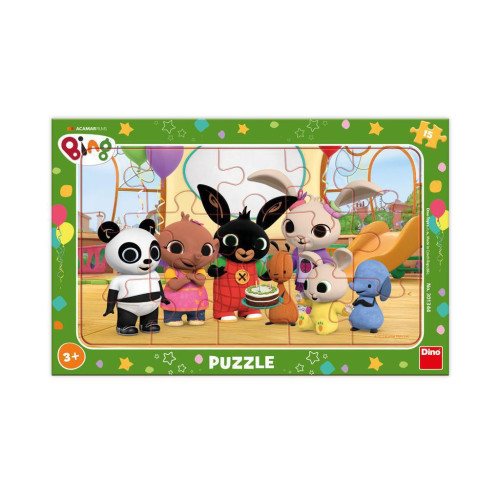 Bing v škôlke doskové puzzle 15 ks
