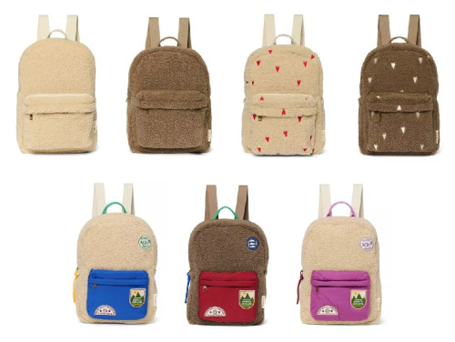 Teddy Midi Backpack - batôžtek s predným vreckom Studio Noos
