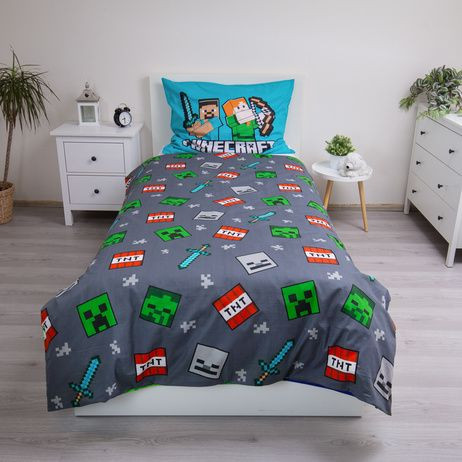 Obliečky Minecraft "We Got This" 140 x 200, 70 x 90 cm Jerry Fabrics