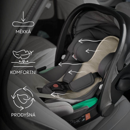 Priedušná podložka do autosedačky Breeze sk. 0+