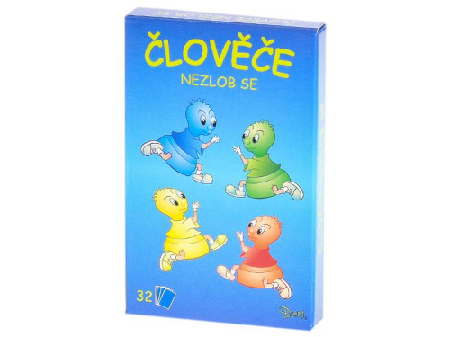 Karty Človeče nehnevaj sa v krabičke