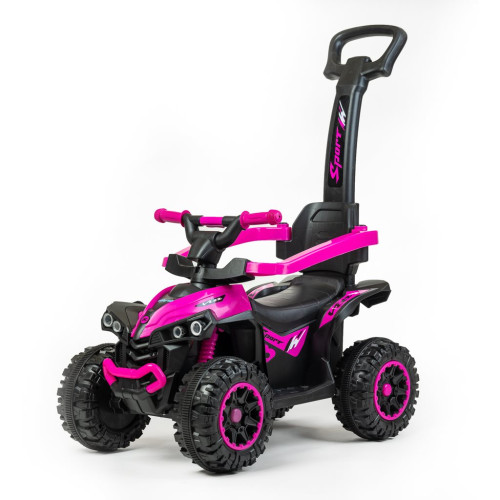 Detské odrážadlo Baby Mix Mega Prime EVA s vodiacou tyčou