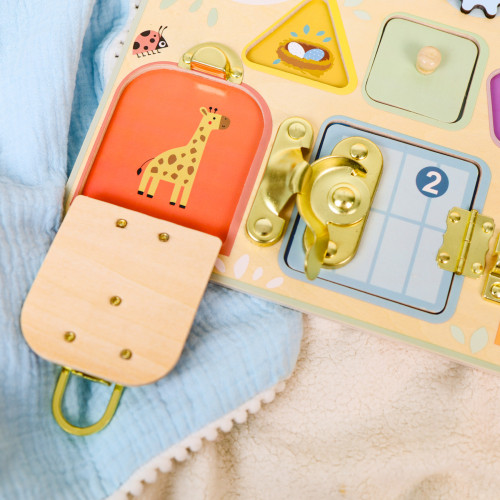 Activity board Pastel Tooky Toy