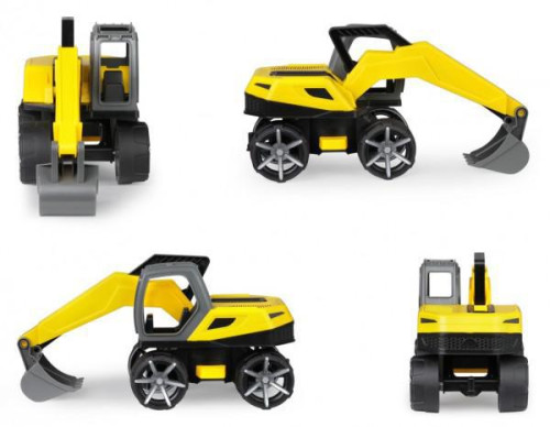 Auto Truxx 2 bager plast 33 cm s figúrkou