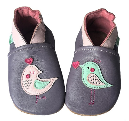 Kožené capáčky Barefoot Veľ. M (6-12 mes.) Hopi Hop
