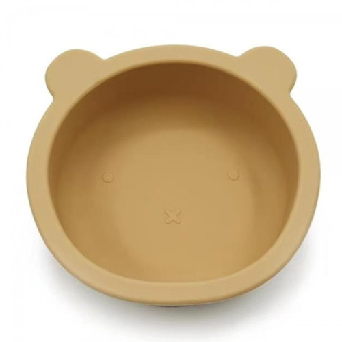 Silikónová miska s prísavkou Macko 12 cm