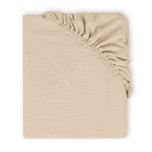 Mušelínové prestieradlo s gumou 60 x 120 cm BabyMatex