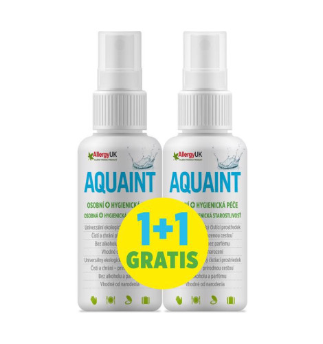 100% ekologická čistiaca voda 2 x 50 ml Aquaint