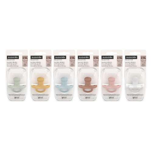Cumlík anatomický silikón 6-18 m SX PRO Colour Essence Suavinex