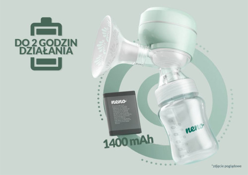 Odsávačka materského mlieka elektrická dvojfázová Uno Neno