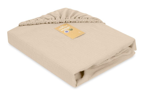 Mušelínové prestieradlo s gumou 60 x 120 cm BabyMatex