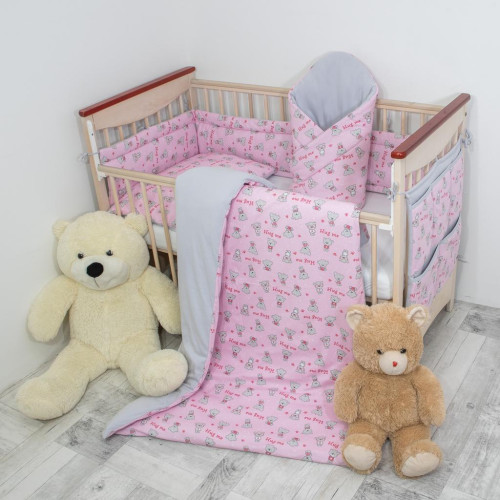 Mantinel do postieľky Teddy bears 28 x 180 cm Esito