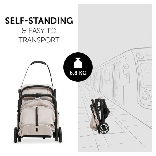 Cestovný kočiar Travel N Care Beige Hauck