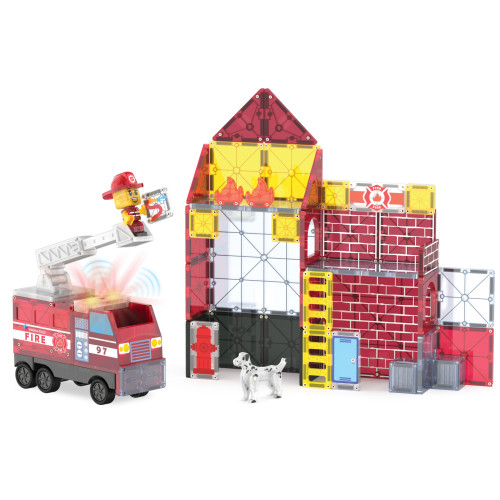 Magnetická stavebnica Fire Station 50 dielov