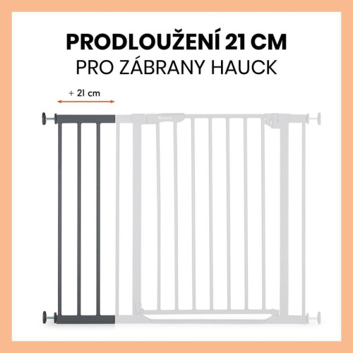 Zábrana Open N Stop 2 rozšírenie o 21 cm Hauck