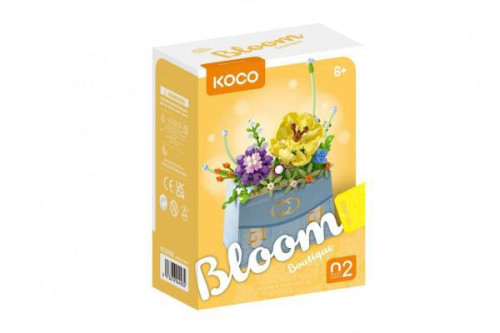 Stavebnica mini Kvetina v kabelke 223 ks Koco