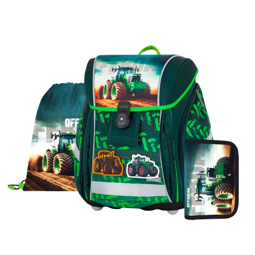 Školská súprava 3ks PREMIUM LIGHT traktor
