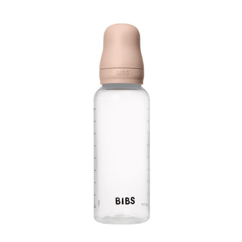 Antikoliková fľaša s kaučukovým cumlíkom 270 ml Bibs