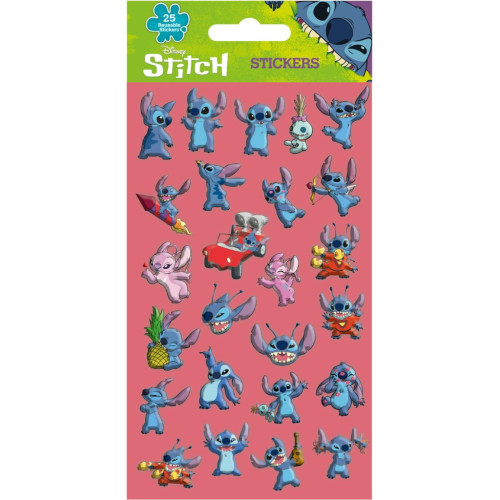 Lilo a Stitch 3D samolepky