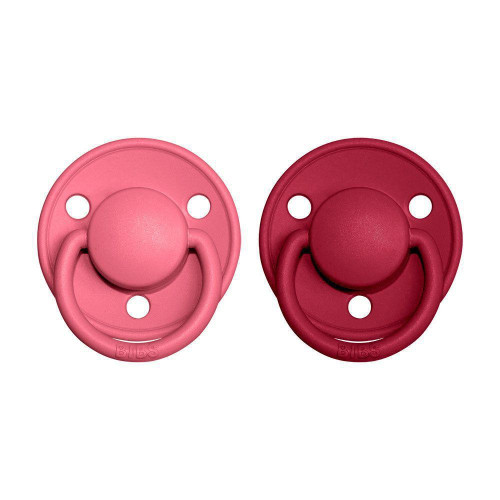 Bibs cumlíky silikón 2 ks De Lux 0-36 mesiacov One Size