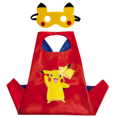 Detský karnevalový prevlek Pokémon Pikachu 2v1