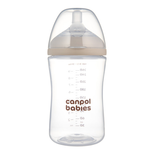 Fľaša antikoliková Natural Shape 260 ml Canpol babies
