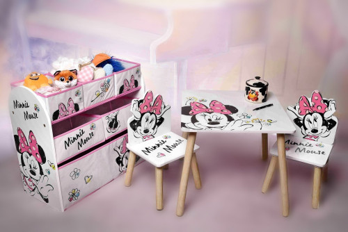 Detský stôl so stoličkami Minnie Mouse Arditex