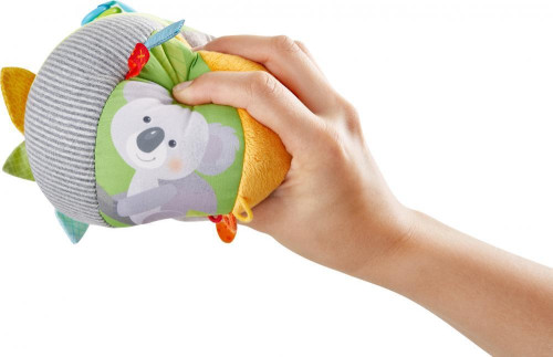 Textilná lopta s aktivitami Koala Haba
