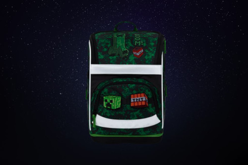 Školská aktovka Zippy Plus Minecraft Boom Baagl
