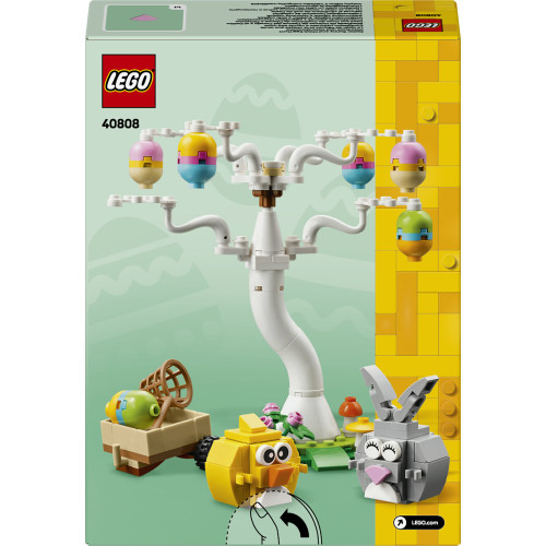 Veľkonočný zajačik, kuriatko a zber vajíčok Lego