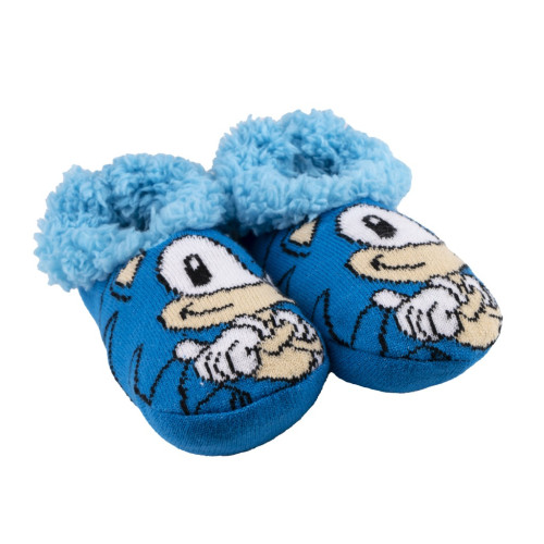 Domáce capáčky s kožúškom Sonic