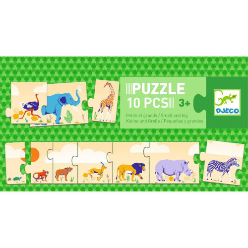 Djeco Dlhé puzzle od najväčšieho
