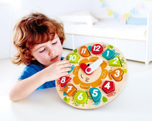 Detské puzzle hodiny