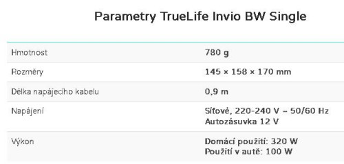 Ohrievač mlieka a príkrmov Invio BW Single Truelife