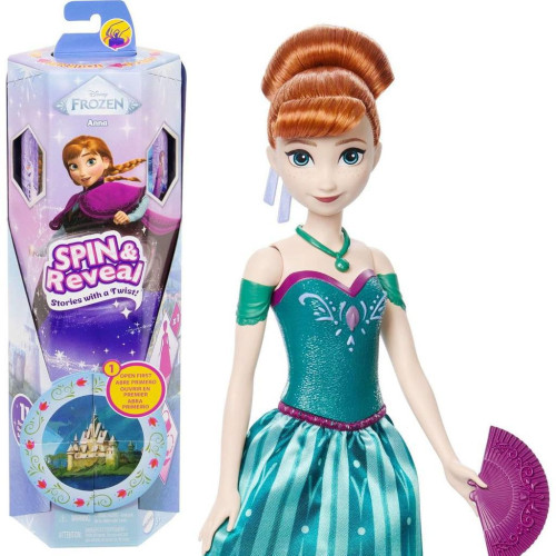 Frozen Spin and Reveal bábika Anna