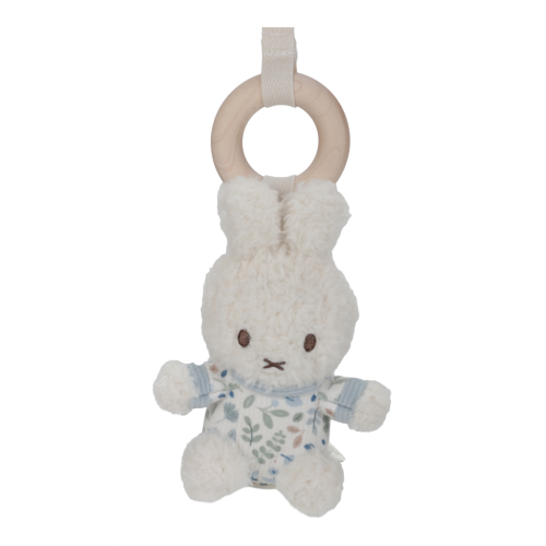 Drevená hrazdička zajačik Miffy Lucky Leaves Little Dutch